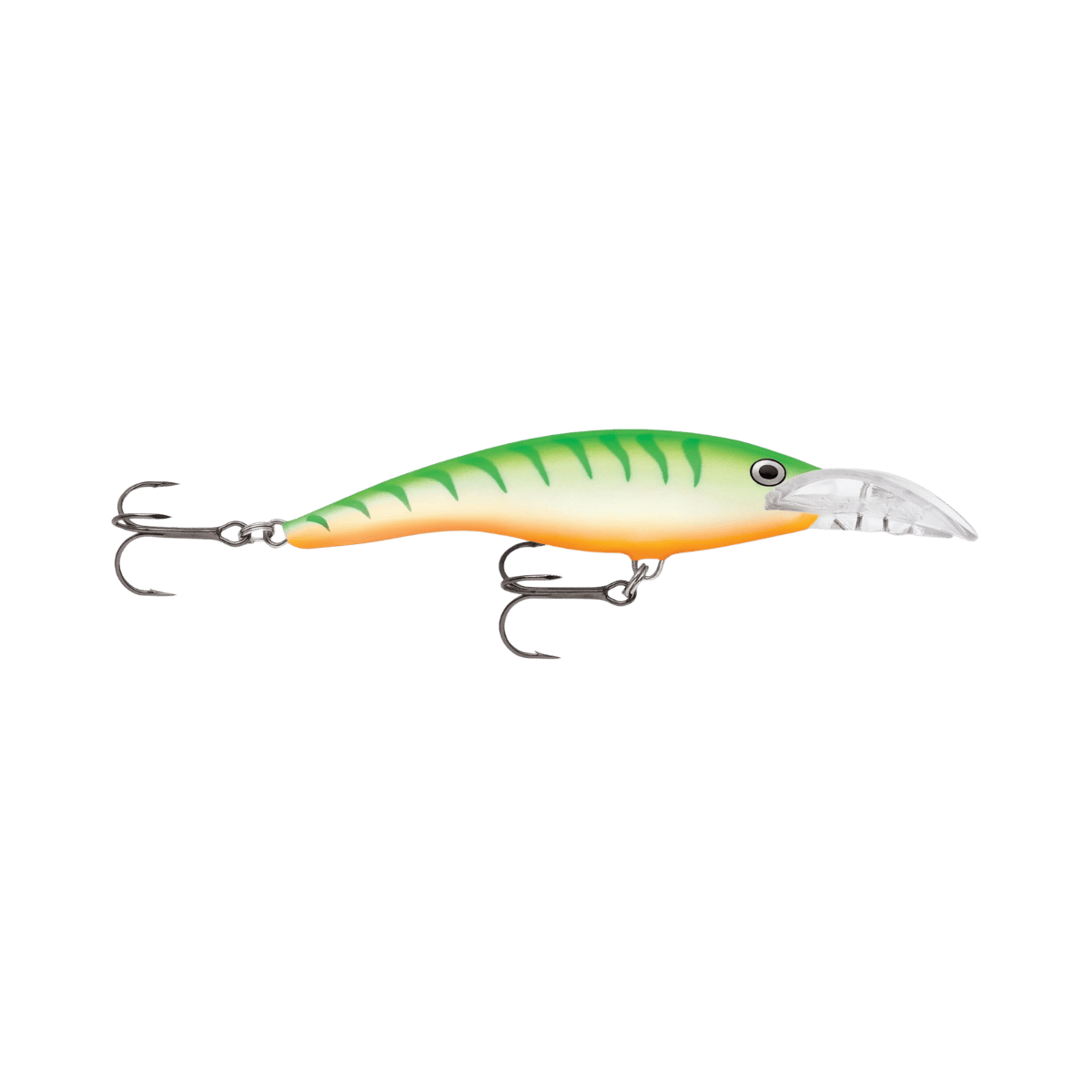 RAPALA SCATTER RAP TAIL 3-1/2IN GREEN TIGER UV DANCER 09 