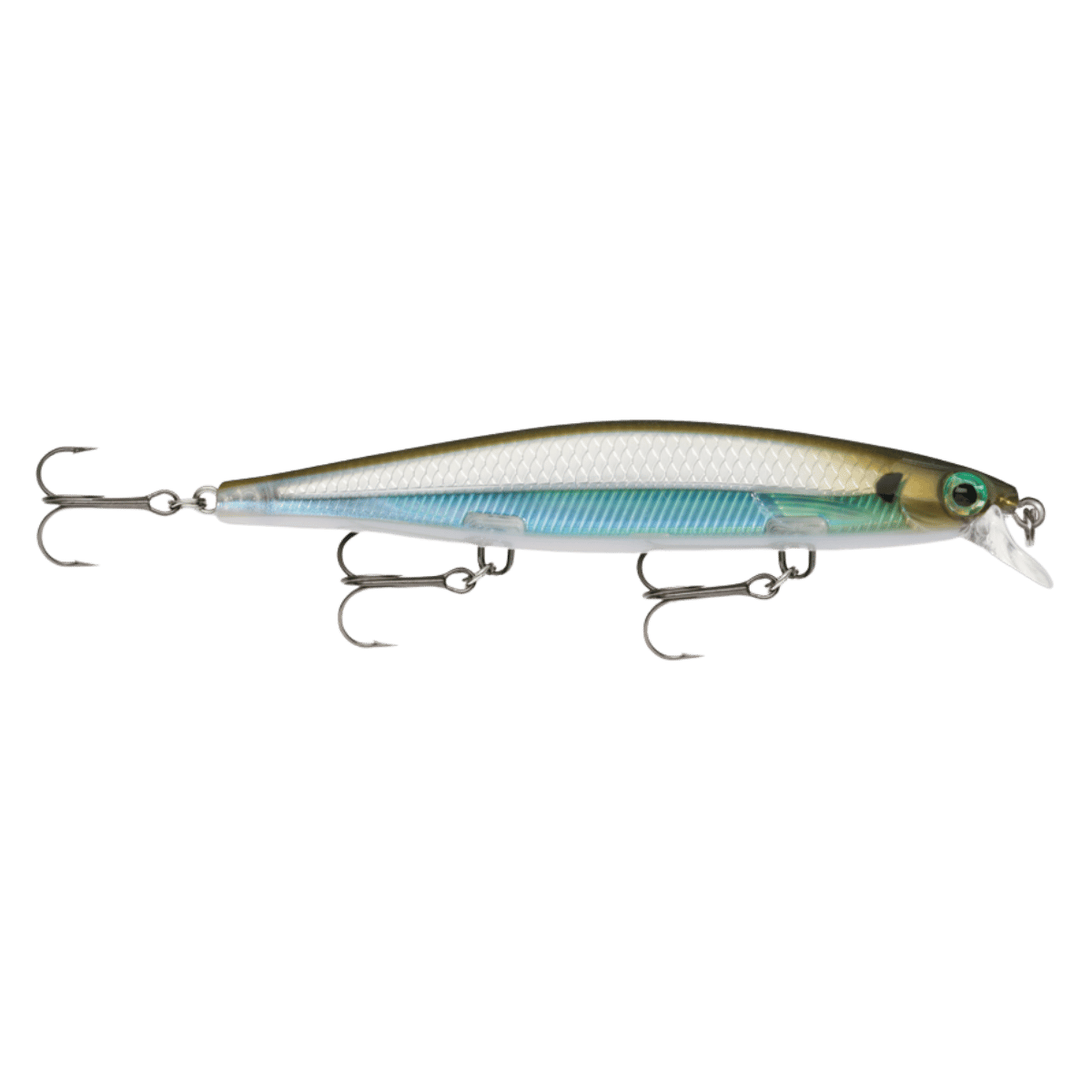 RAPALA SHADOW RAP 4-3/8IN - MOSS BACK SHINER