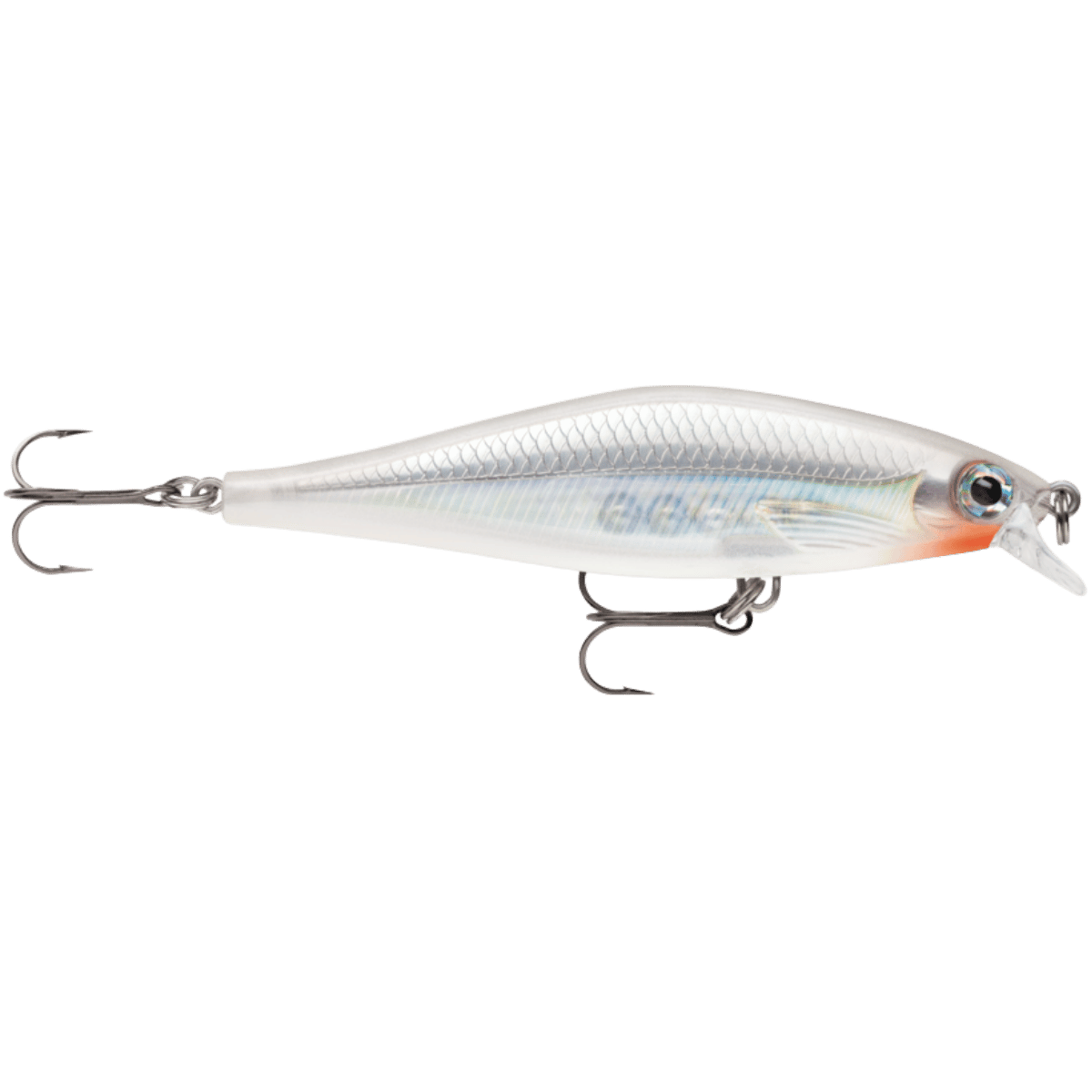 RAPALA SHADOW RAP SHAD 09 3-1/2IN - GHOST_SIDE ANGLE
