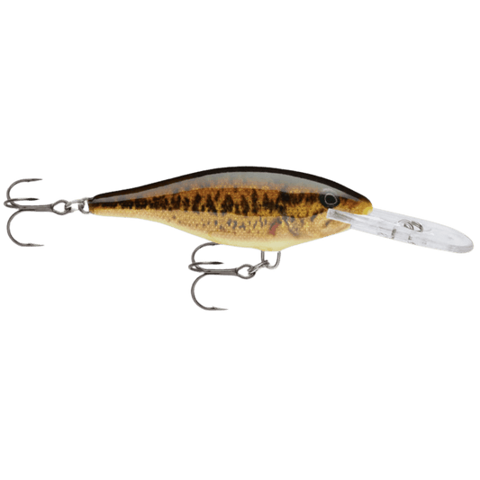RAPALA SHAD RAPALA 07 2-3/4IN 5/16OZ. - LIVE SMALLMOUTH BASS_SIDE ANGLE