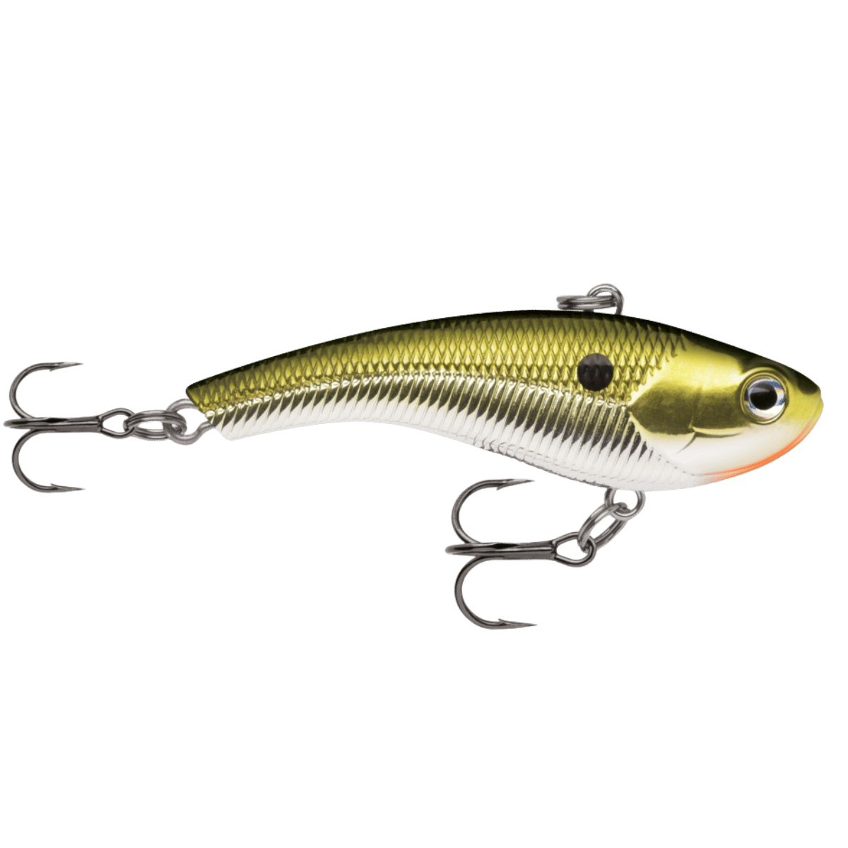 RAPALA SLAB RAP 04" 1-1/2IN - GOLD CHROME_SIDE ANGLE
