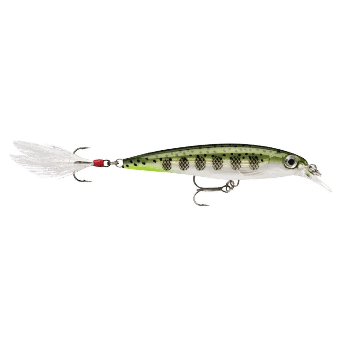 RAPALA X-RAP JERKBAIT 04 - OLIVE GREEN MUDDLER FRONT