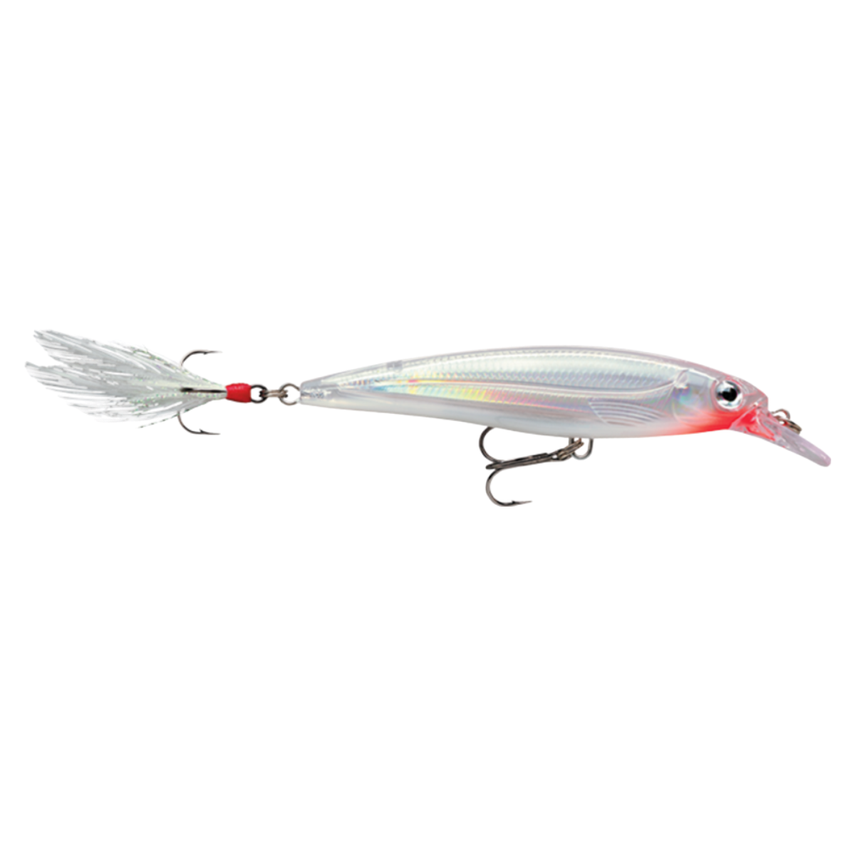RAPALA X-RAP JERKBAIT 08 - GLASS GHOST FRONT
