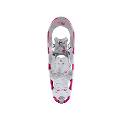 TUBBS SNOWSHOES WOMENS XPLORE SNOWSHOES - RASPBERRY RED_2