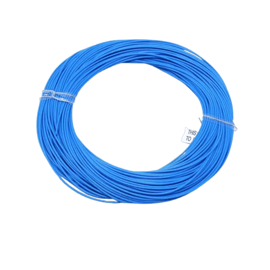 CLAM RATTLE REEL LINE - 75FT - BLUE