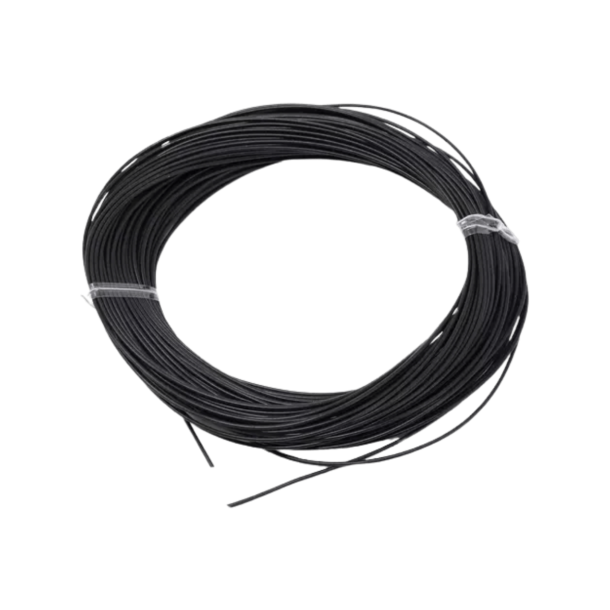 CLAM RATTLE REEL LINE - 75FT - BLACK