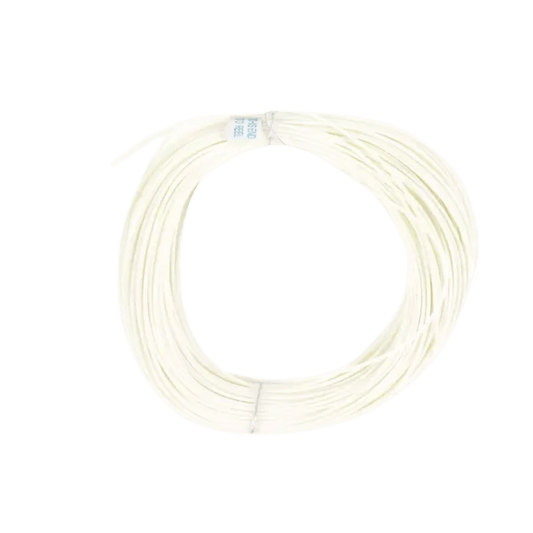 CLAM RATTLE REEL LINE - 75FT - WHITE