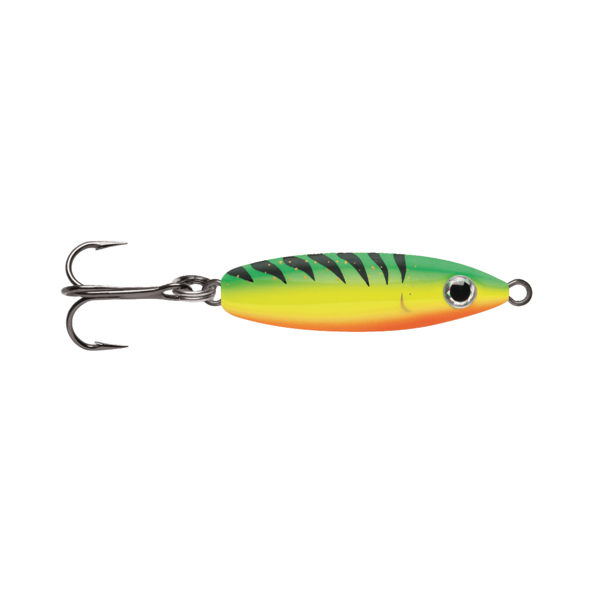VMC RATTLE SPOON - 1/8OZ - GLOW FIRE TIGER