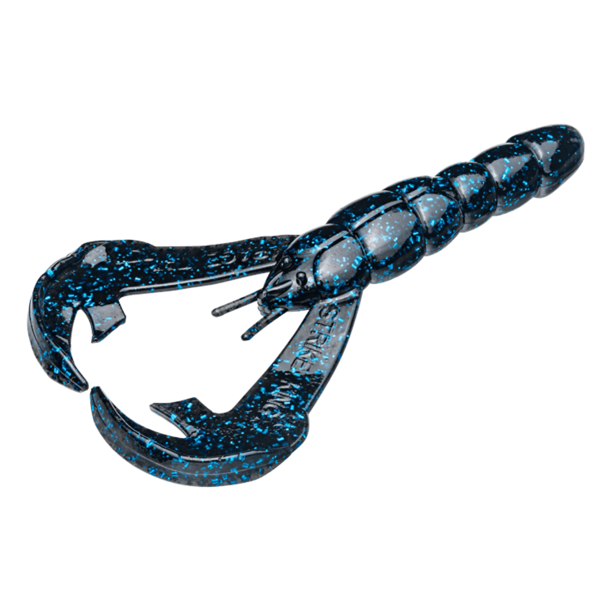 STRIKE KING RATTLIN' RAGE CRAW FISHING LURE 4 INCH - BLACK BLUE