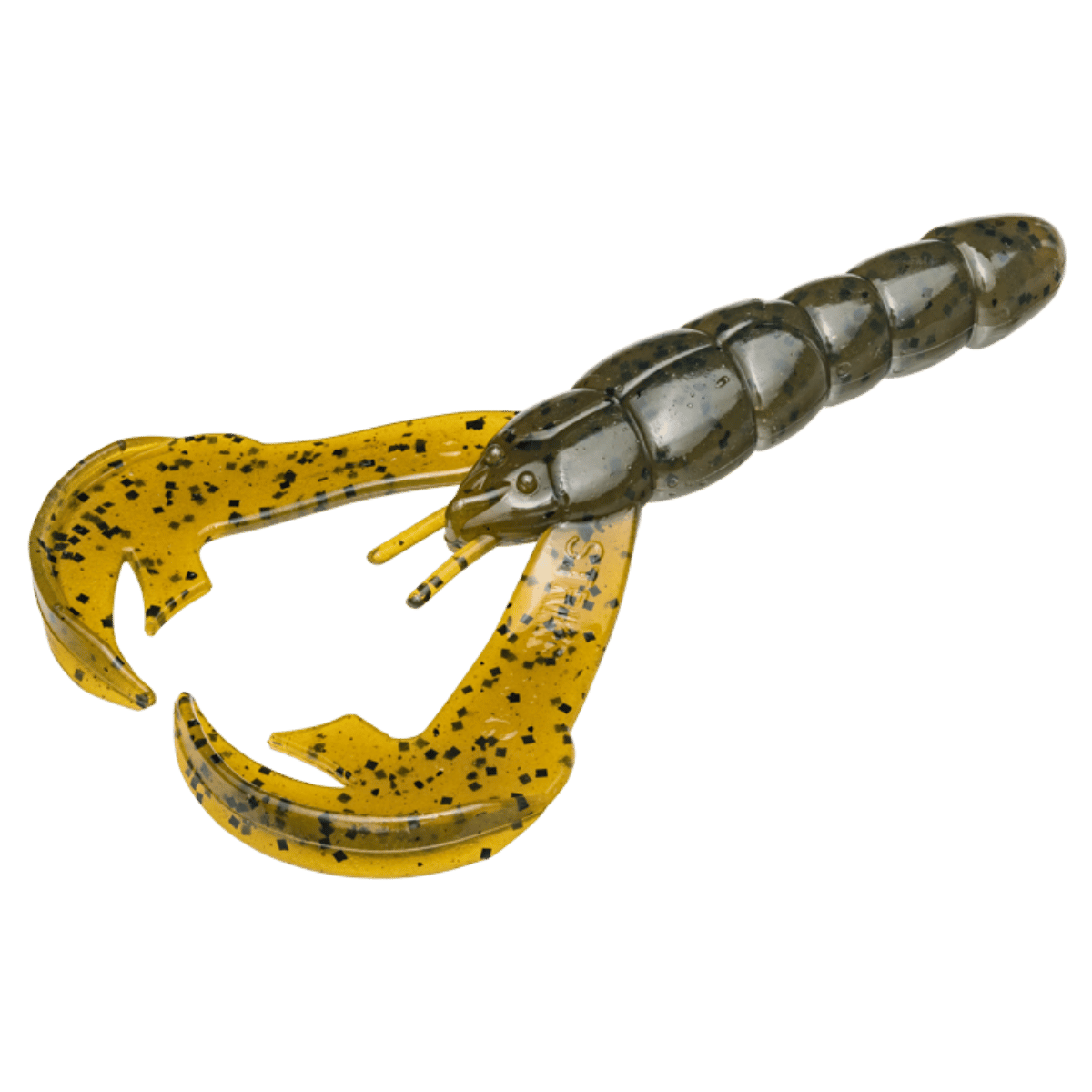 STRIKE KING RATTLIN' RAGE CRAW FISHING LURE 4 INCH - GREEN PUMPKIN