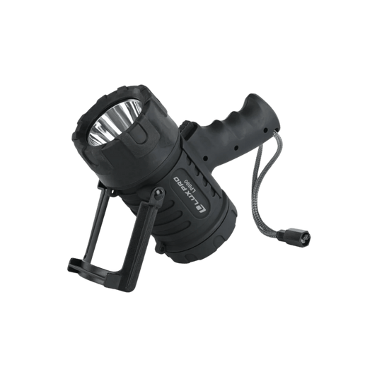 LUX PRO RECHARGABLE SPOTLIGHT - 2000 LUMENS - BLACK