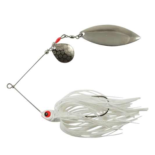 REED-RUNNER CLASSIC TANDEM SPINNER 1/4OZ WHITE SAND