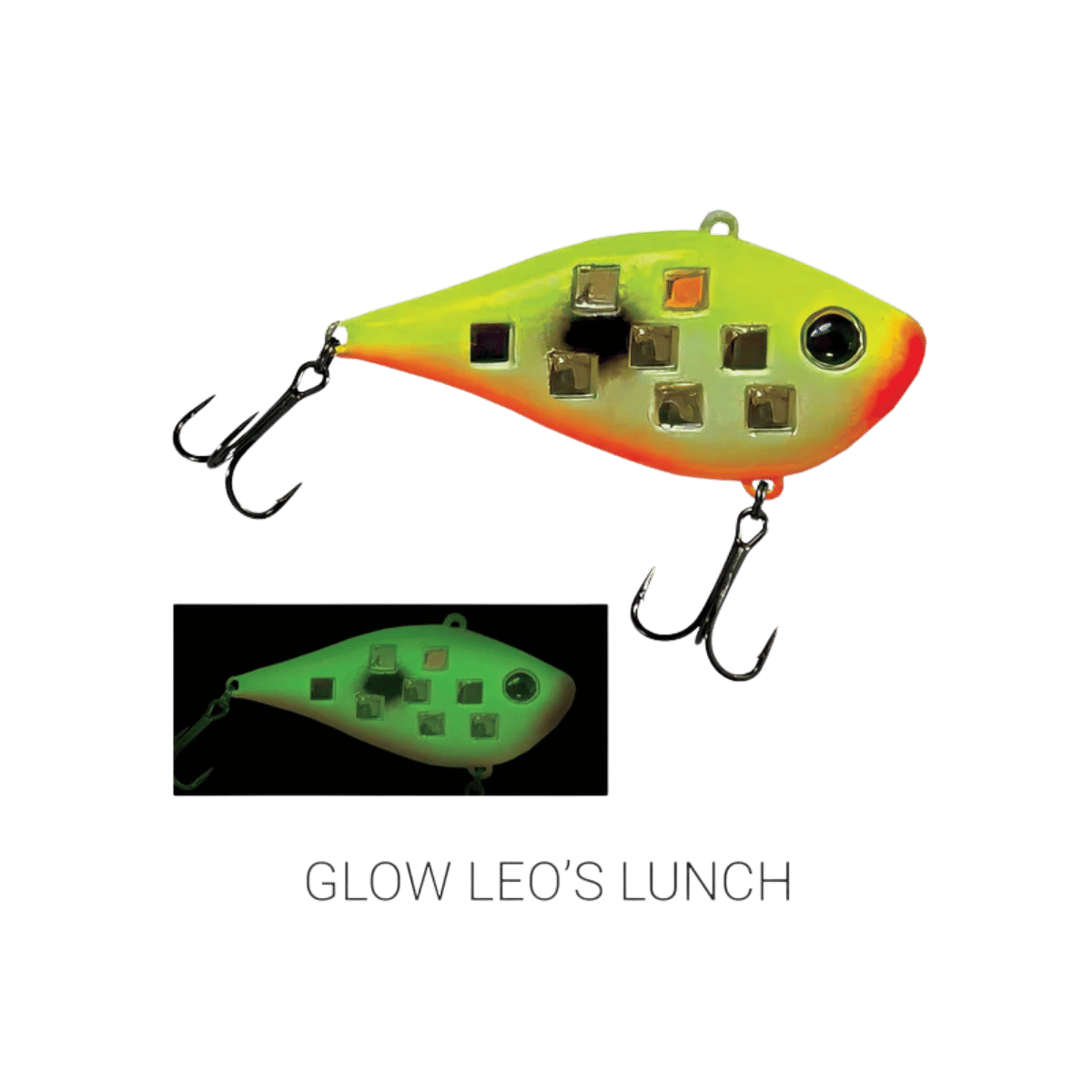 REEF RUNNER THE FLASH SHAD CRANKBAIT GLOW LEO'S LUNCH