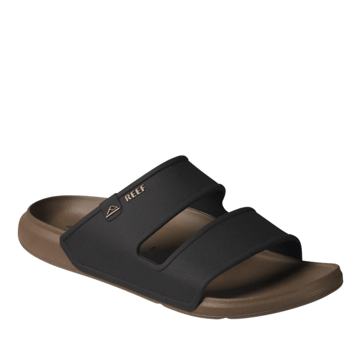 REEF OASIS DOUBLE UP - FOSSIL/BLACK SIDE ANGLE