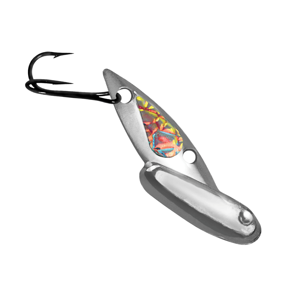 REEF RUNNER TUNGSTEN CICADA FOR ICE 3/32OZ" - SILVER ICE