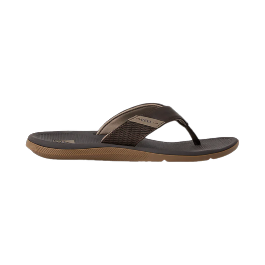 REEF SANTA ANA MEN'S FLIP SANDALS - BROWN