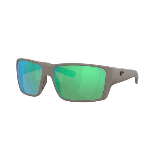 COSTA DEL MAR REEFTON PRO SUNGLASSES - GREEN MIRROR 580G - MATTE OLIVE SHALE