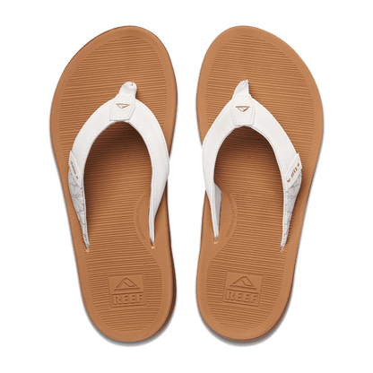 REEF WOMEN'S SANTA ANA FLIP - CLOUD - TOP VIEW