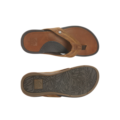 REEF_MEN_S_LEATHER_FLIP_FLOP_WITH_CONTOURED_FOOTBED_TOPVIEW