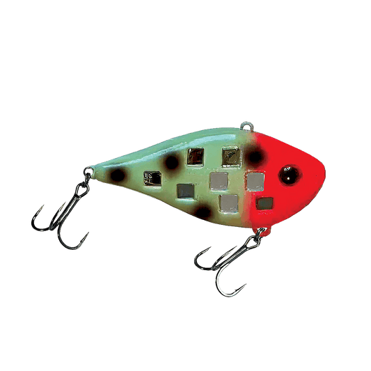 REEF RUNNER FLASH SHAD CRANKBAIT - GLOW BLOODY NOSE