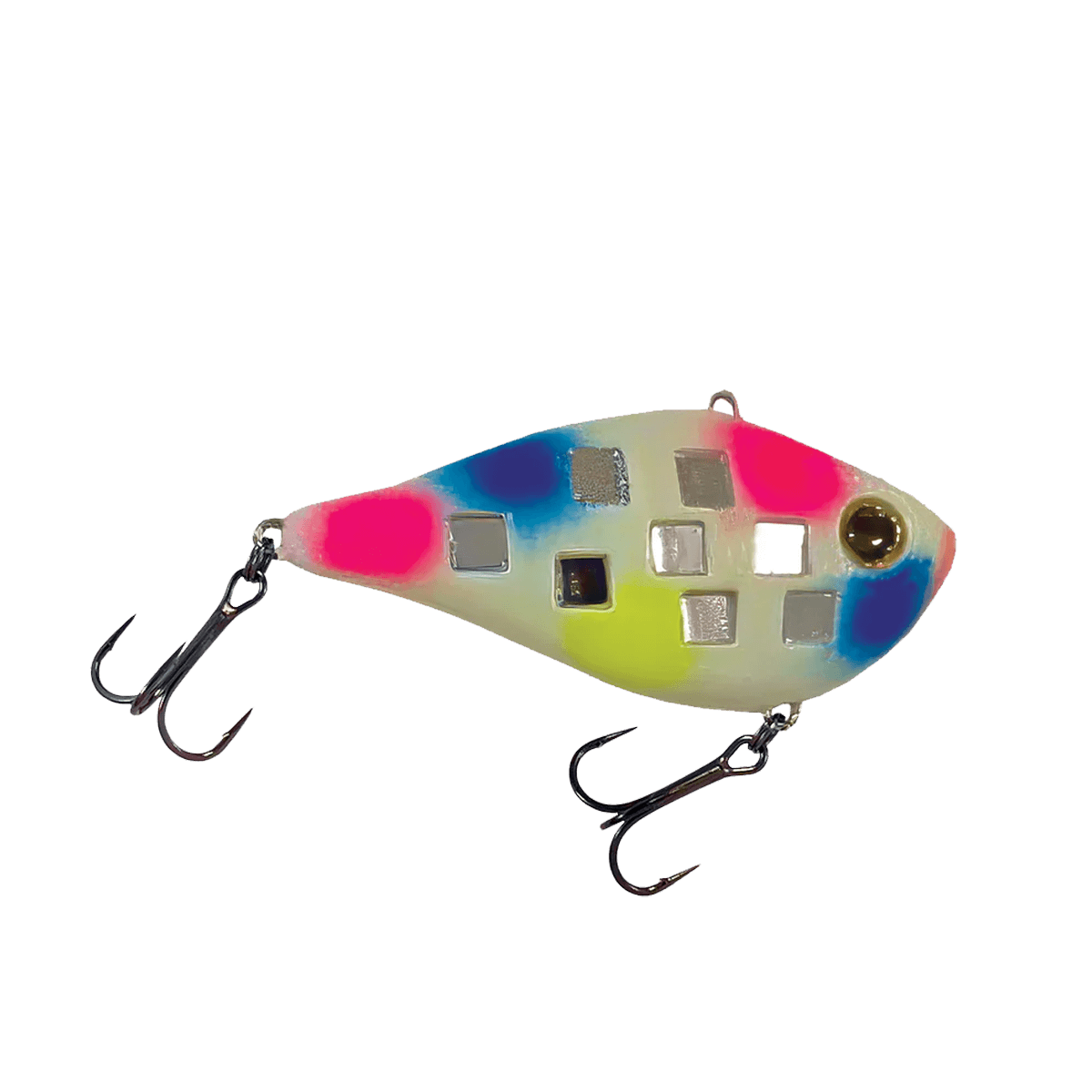 REEF RUNNER FLASH SHAD CRANKBAIT - GLOW WONDREBREAD FLASH