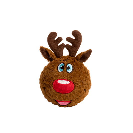 KONG FABDOG LARGE REINDEER FABALL