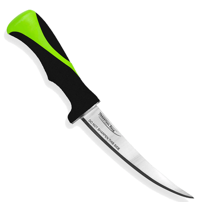 RELENTLESS KNIVES CURVED FILLET KNIFE W/SHEATH 7IN