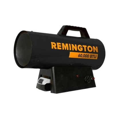 REMINGTON BATTERY FORCED AIR HEATER - 60000 BTU" - LEFT SIDE VIEW