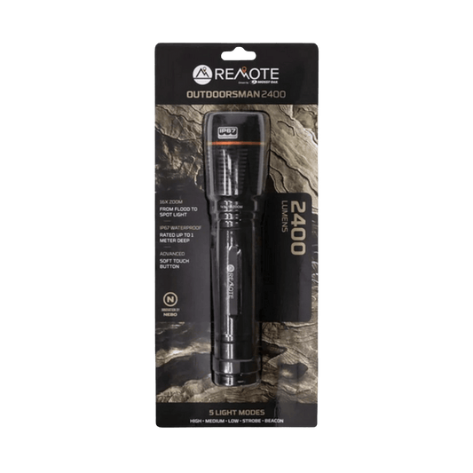 REMOTE OUTDOORSMAN 2400 LUMEN TOP  VIEW