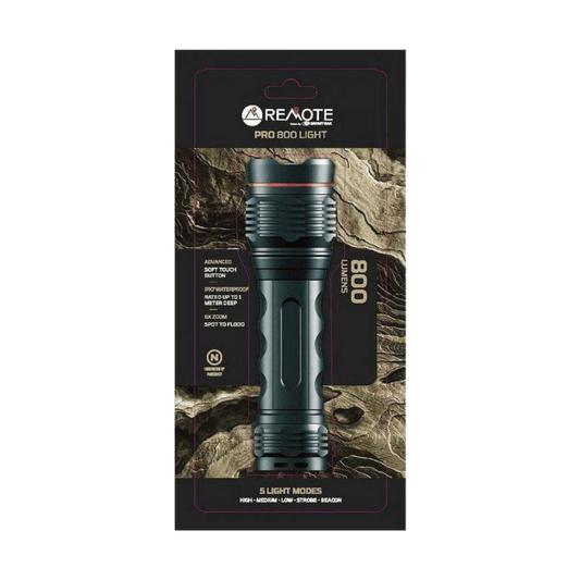 REMOTE OUTDOORSMAN 800 LUMEN - TOP VIEW