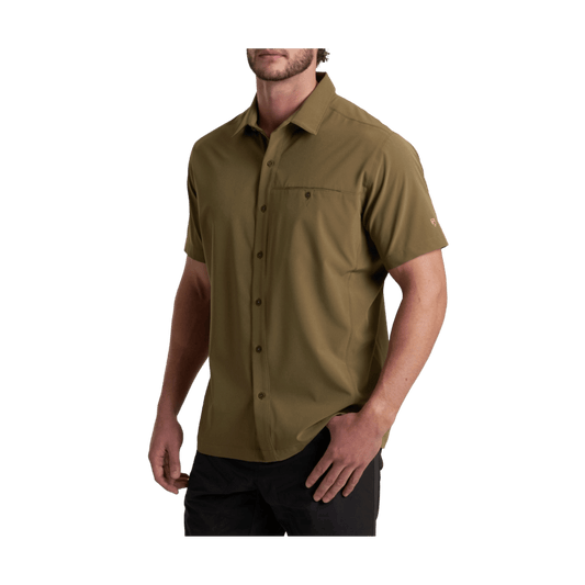 KUHL MEN'S RENEGADE SS SHIRT - BUCKSKIN KHAKI