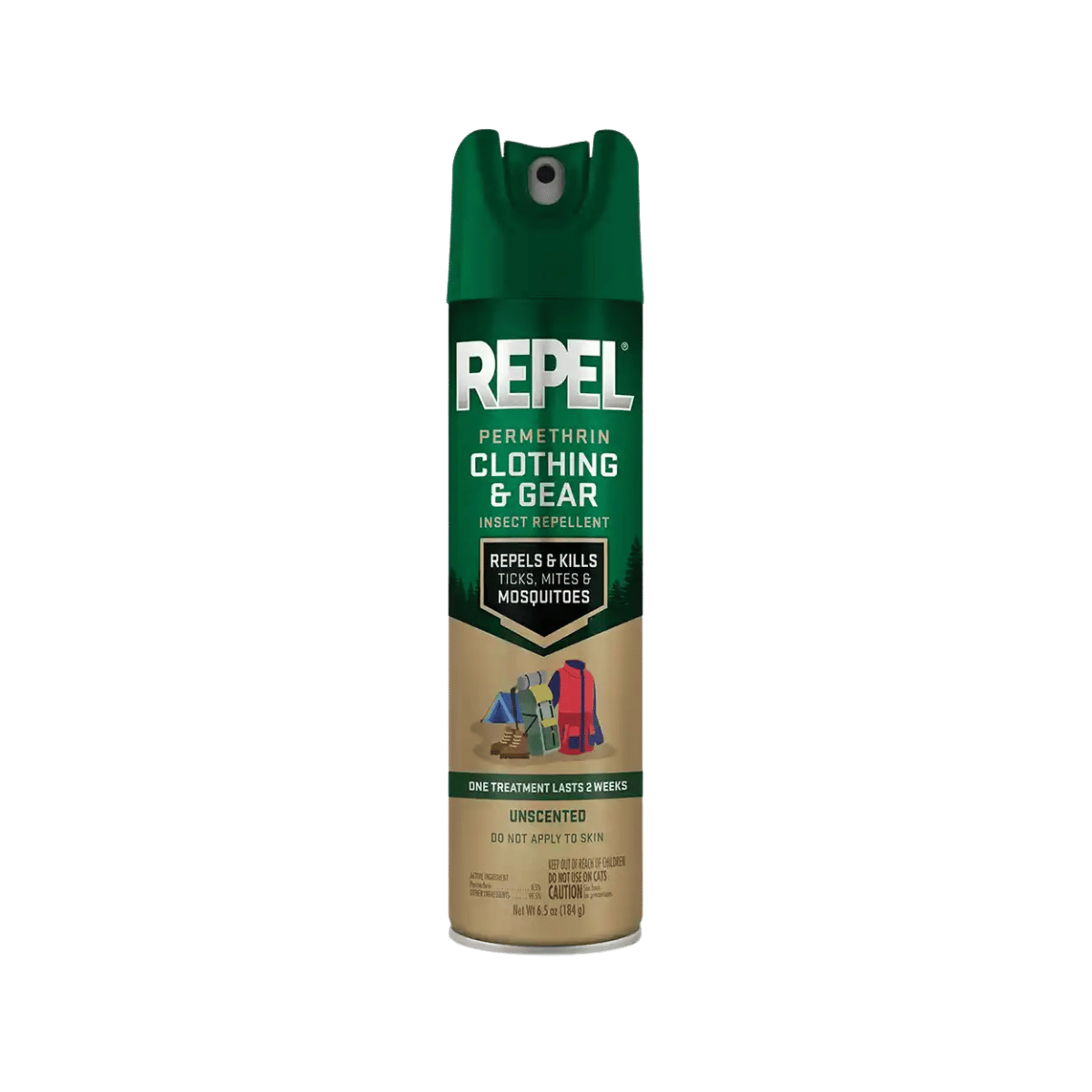 REPEL GEAR & CLOTHING MOSQUITO STOP – 6 OZ - FRONT VIEW