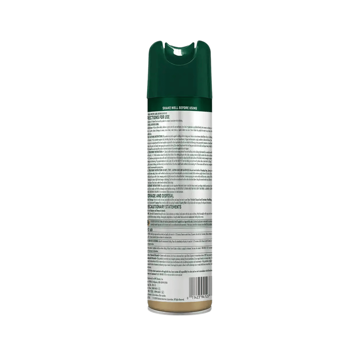 REPEL GEAR & CLOTHING MOSQUITO STOP – 6 OZ - BACK  VIEW