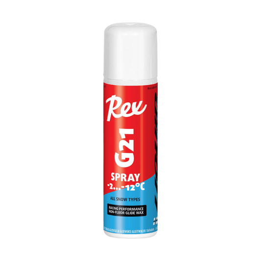 REX WAX G21 BLUE SPRAY- FRONT IMAGE
