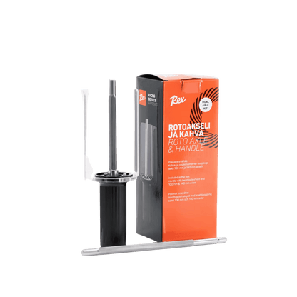 REX WAX ROTO BRUSH HANDLE & AXLE KIT - RIGHT ANGLE BOX IMAGE -3