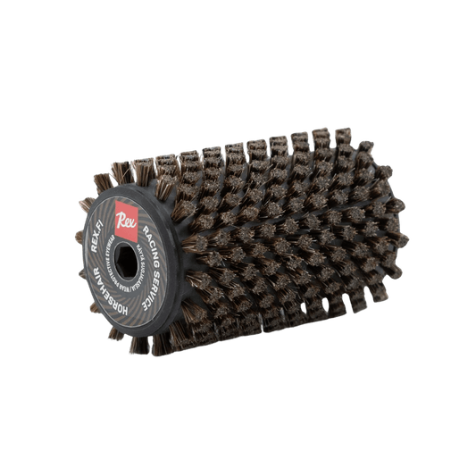 REX WAX ROTO BRUSH HORSEHAIR - LEFT ANGLE VIEW