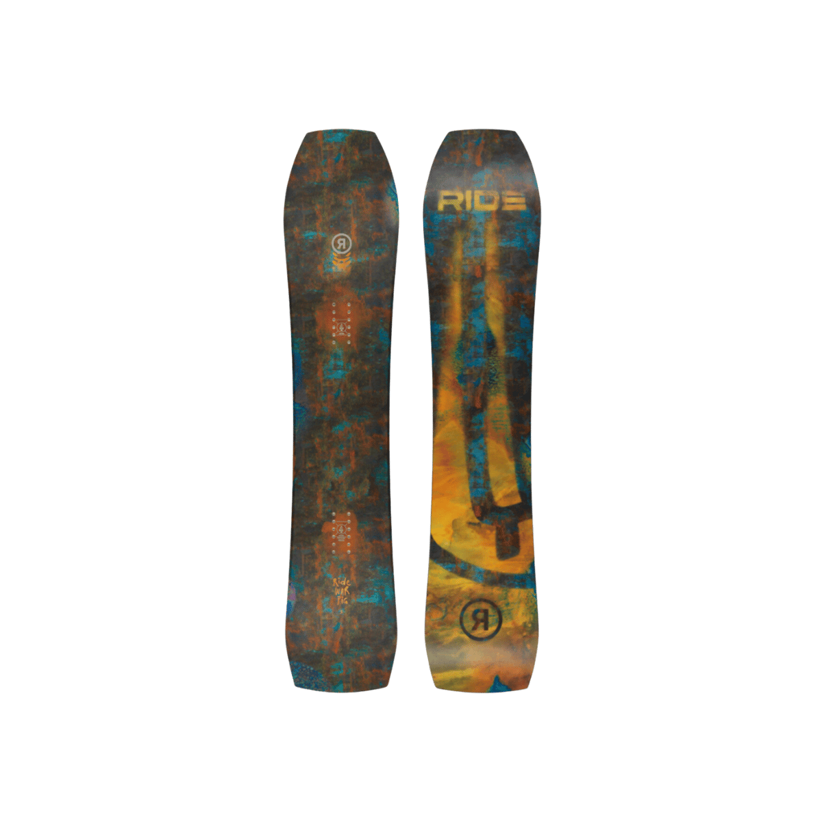 RIDE WARPIG SNOWBOARD 2025 2026 RUST