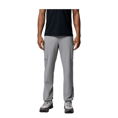 COLUMBIA MEN'S SILVER RIDGE ELITE PANT - TI TITANIUM  - FRONT VIEW