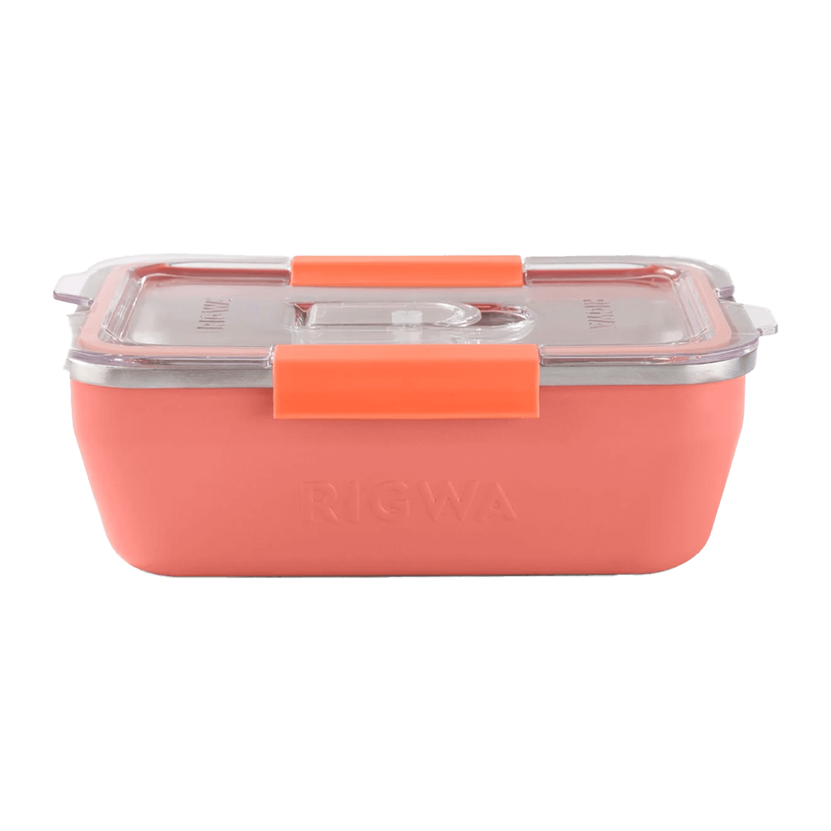 RIGWA REX TRAVEL LUNCH BOX 8X5 - CORAL