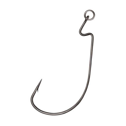 VMC RINGED WIDE GAP HOOK #5/0 - BLACK NICKEL
