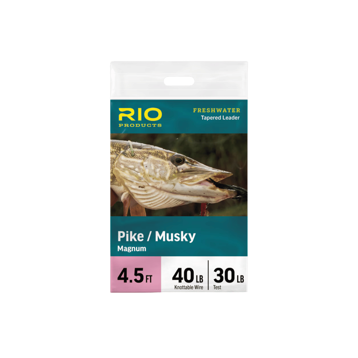 RIO PIKE/MUSKY MAGNUM LEADER IMAGE