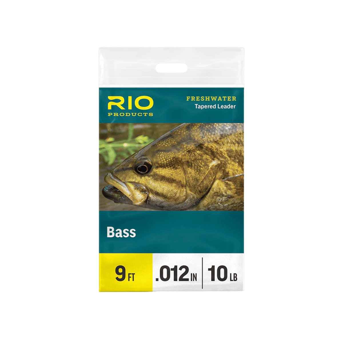 RIO BASS LEADER - 9FT 8LB"