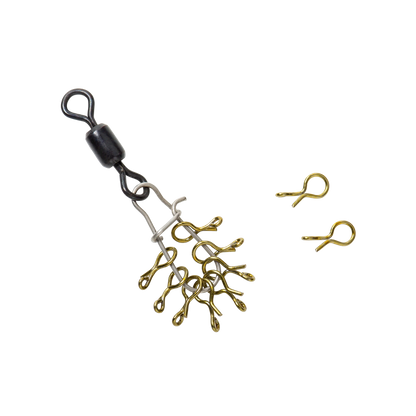 RIO FLY CLIP - BRONZE 10PACK"