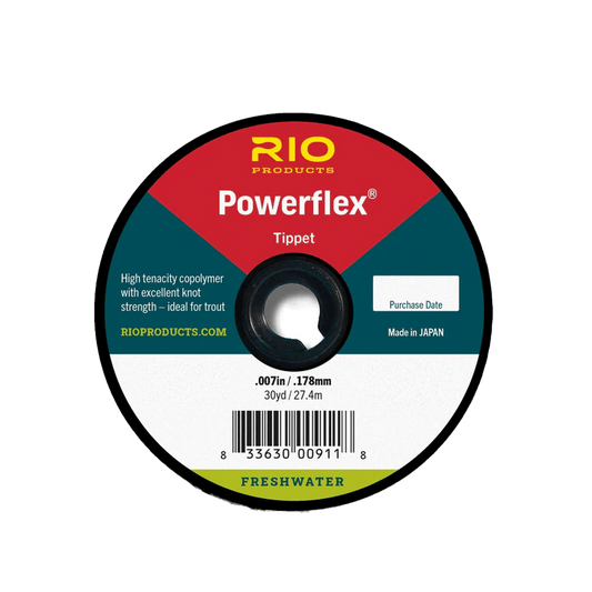 RIO POWERFLEX TIPPET 30 YARDS - 6X