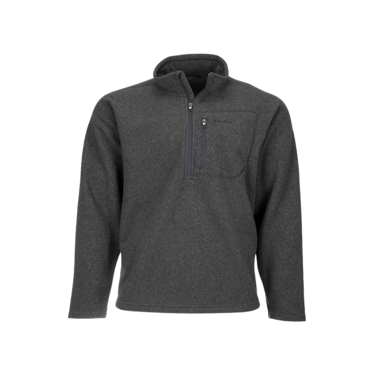 SIMMS MEN'S RIVERSHED QUARTER ZIP - CARBON