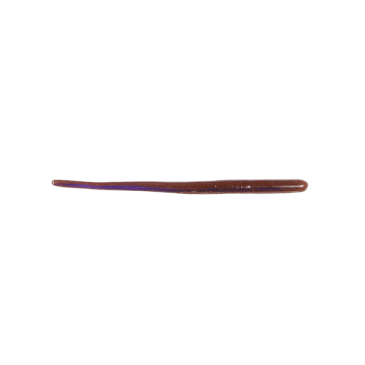 STRAIGHT TAIL WORM OXBLOOD RED FLAKE