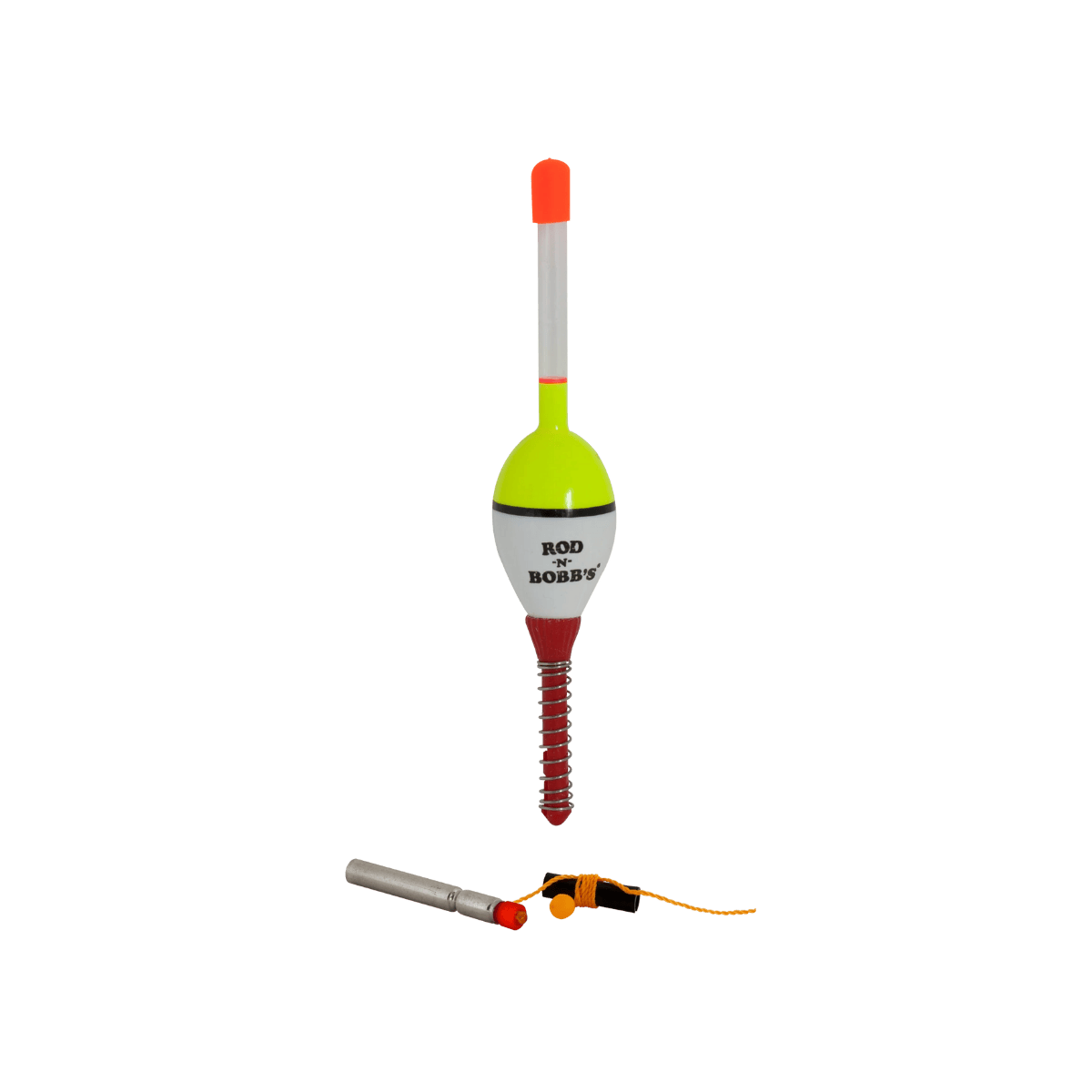 ROD-N-BOBBS OVAL FLOAT - RED 7/8IN"