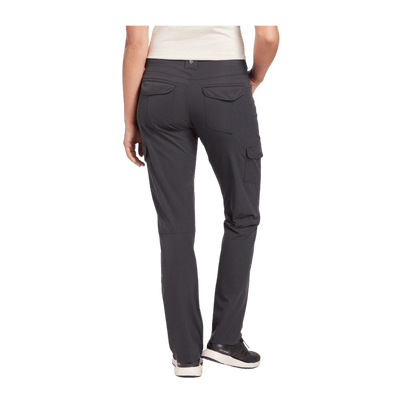 KUHL WOMEN'S FREEFLEX ROLL-UP PANT 32" - KOAL - BACK VIEW