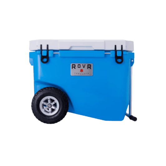 ROVR PRODUCTS ROLLR 60 WHEELED HARD COOLER - 60 QT BLUEBIRD