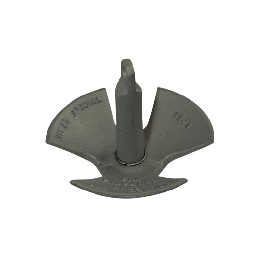 ROLOFF RIVER ANCHOR – 15 LBS – ALUMINUM FINISH